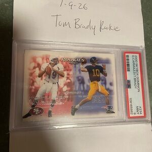 Tom Brady Rookie Card - Multi-Color